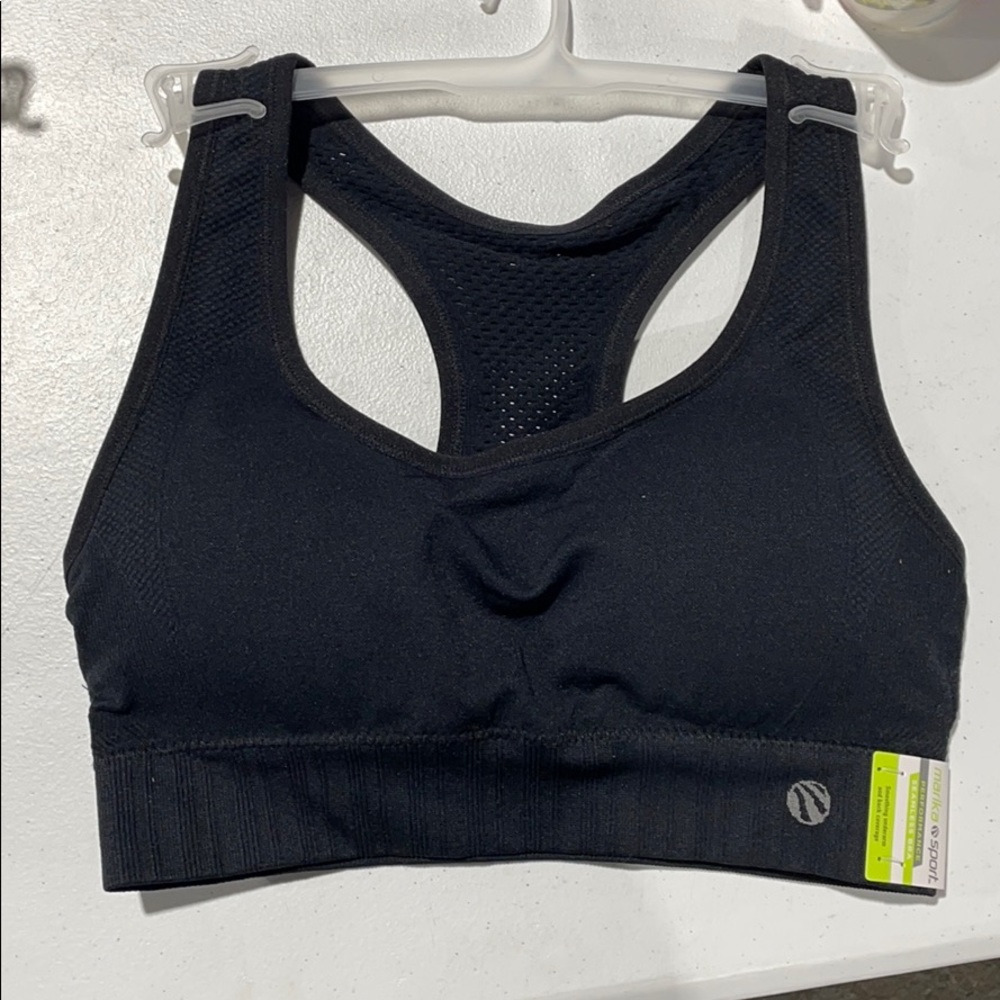Black Sports Bra